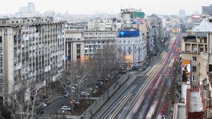 Surpriză pe străzile din București! Cu cine s-au întâlnit șoferii și pietonii prin centrul orașului. Imaginile au devenit virale