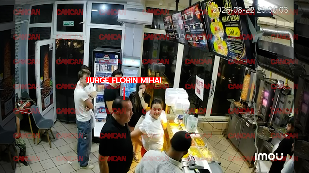 Florin Mihai îi amenință pe angajații unei shaormerii