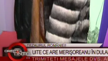 VIDEO Ce haine de blana are Elena Merisoreanu! Costa o mica avere!