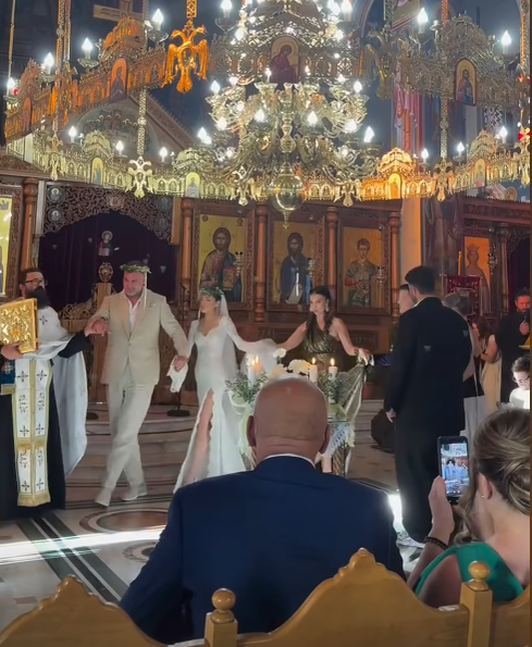 Smiley și Gina Pistol au fost nași la nunta unor prieteni/ Sursa foto: Instagram