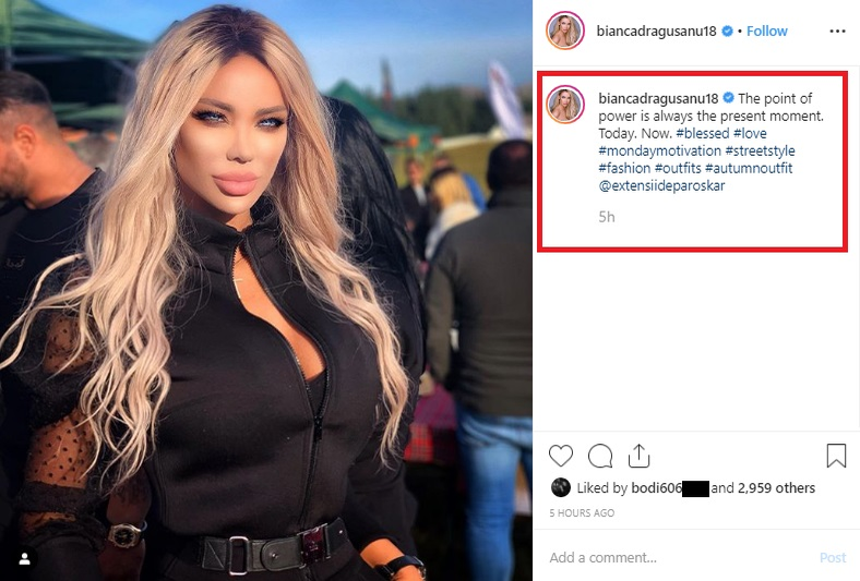 Bianca Drăgușanu a luat o decizie colosală care îi schimbă viața! NU s-a ascuns și a făcut totul public