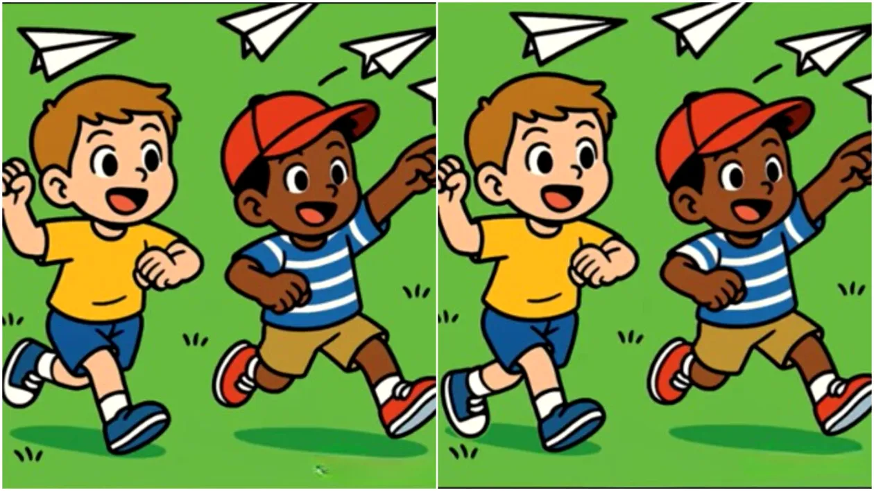 Test de logică | Aceste două imagini par identice, dar nu sunt. Găsiți 3 diferențe în 15 de secunde!