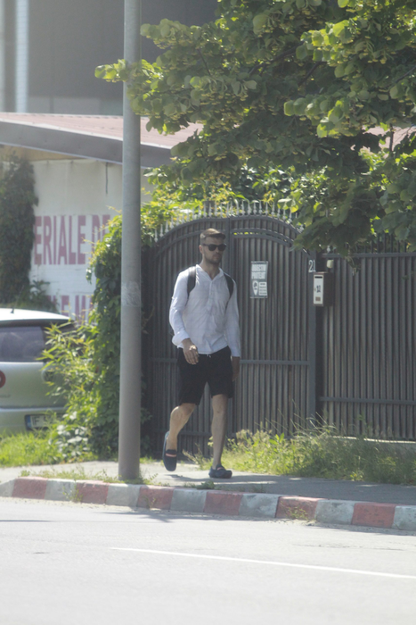 Marius Elisei a înfruntat vitejește canicula / Sursă foto: CANCAN
