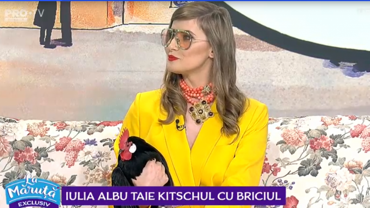 Iulia Albu e în pericol să fie scoasă de pe post