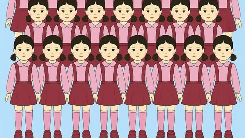 Test de perspicacitate | Care fetiță este diferită de toate celelalte?