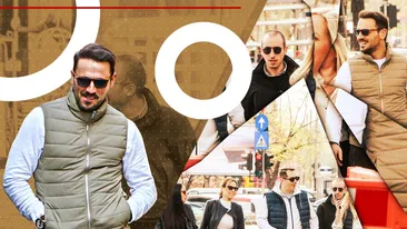 L-am fotografiat pe frumușelul Nikos Vertis, incognito în Centrul Vechi! Era însoțit de…