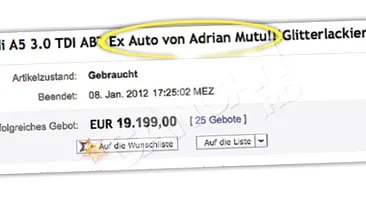 Briliantul, utilizat ca strategie de marketing la vanzarea unei masini: Se foloseste de Mutu ca sa puna mana pe 19.199 euro