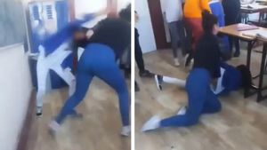 Scene terifiante într-o școală din Brașov! O elevă a fost bătută cu pumnii și picioarele în timpul orei de curs