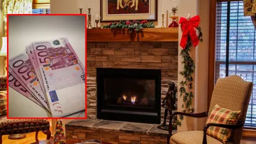 A trăit șocul vieții, de Crăciun! Un italian a rămas fără 20.000 de euro în cupoane, după ce soția lui a aprins șemineul