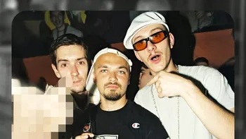 Sișu și Puya, fotografie de colecție din arhiva CANCAN! Fără filtre, fără PR, doar hip-hop trăit pe bune, în Sălăjan