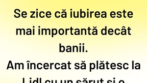 BANC | Este iubirea mai importantă decât banii? Experimentul LIDL