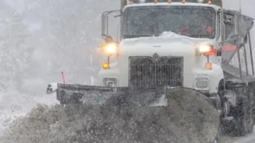 Ce autostrăzi şi drumuri naţionale sunt închise din cauza viscolului!