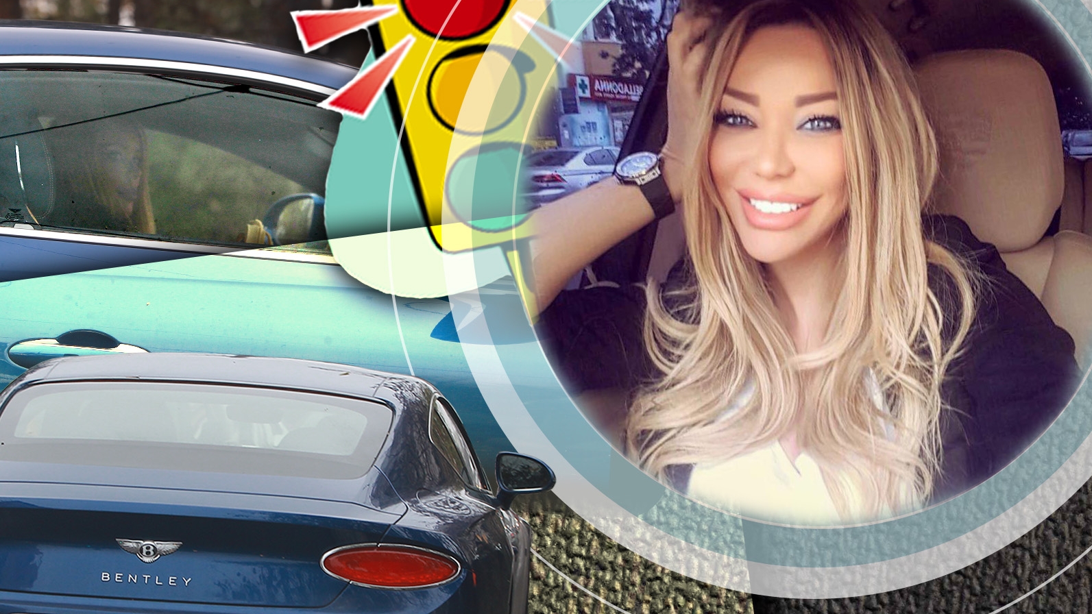 SUPERTARE! Ce făcea Bianca în mașina de 250 000 euro  când a trecut pe roșu…