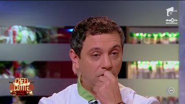 S-a terminat pentru Sorin Bontea, juratul de la Chefi la Cuțite. Ce veste a primit miercuri noaptea de la Irina Fodor