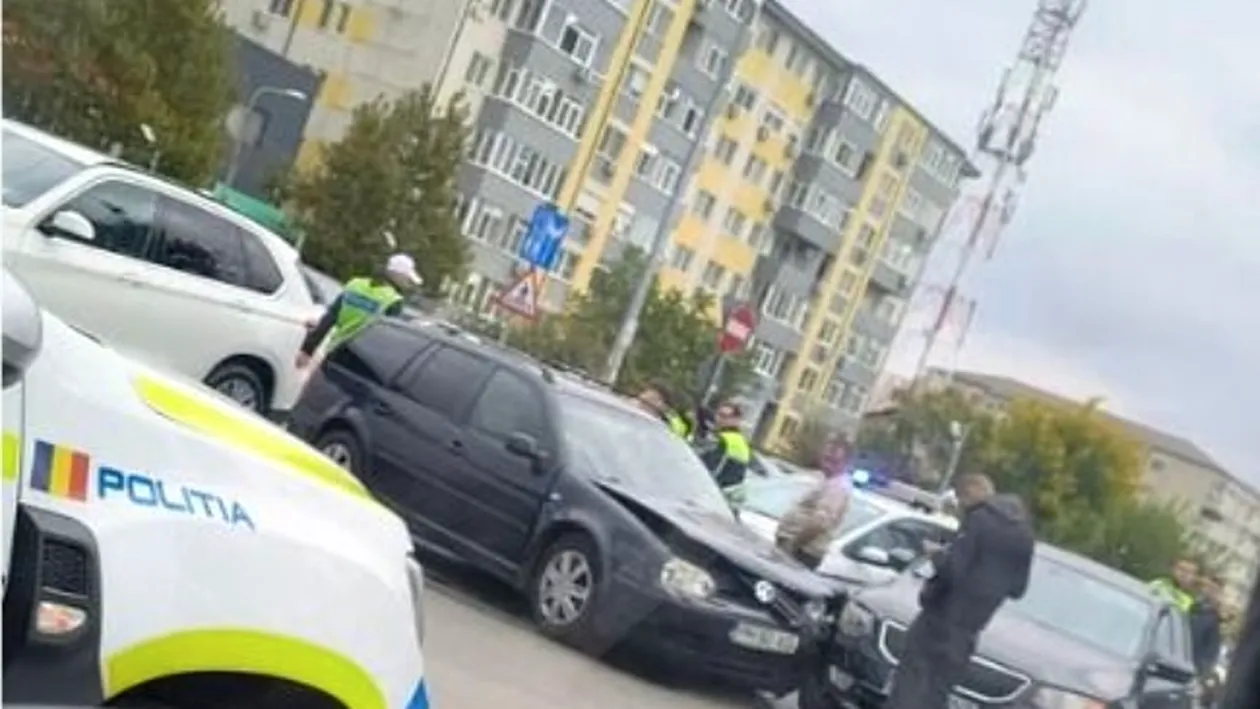 Un nou accident în Berceni, după moartea Elenei. Poliția a apărut imediat la locul cu pricina