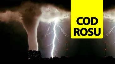 Meteorologii ANM avertizează! Cod roșu de ploi și grindină în aceste localități din România