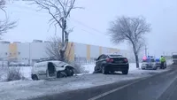 Şoferul care a omorât un om la Salonta are 24 de ani! E străin şi avea cauciucuri de vară pe BMW-ul X6