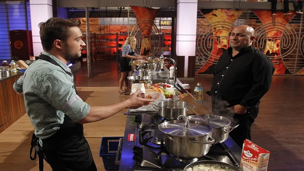 EL este cel care l-a facut de ras pe Florin Dumitrescu la MasterChef! Bancul pe care l-a facut despre el