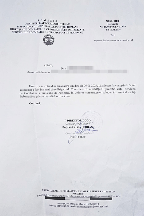 Fosta iubita l-a denunțat, după ce a obligat-o să se prostitueze.
