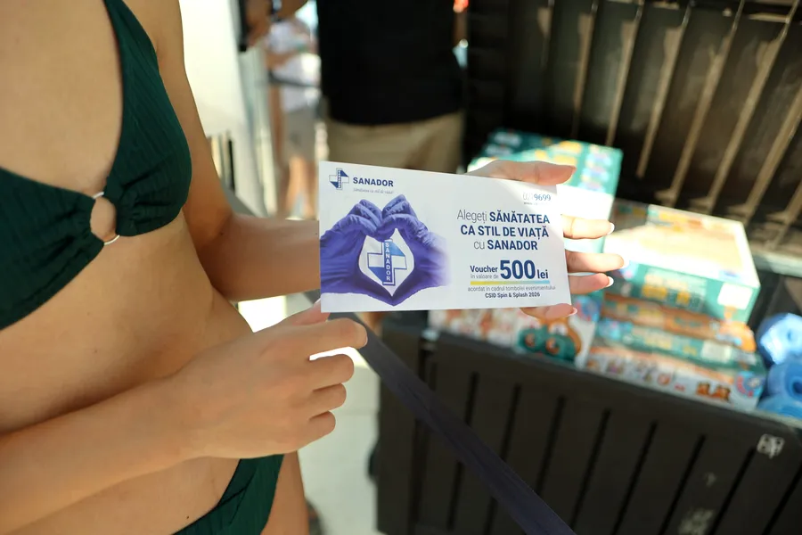 Distracție și voie bună, în a doua zi de „Spin & Splash by CSID” și THERME București