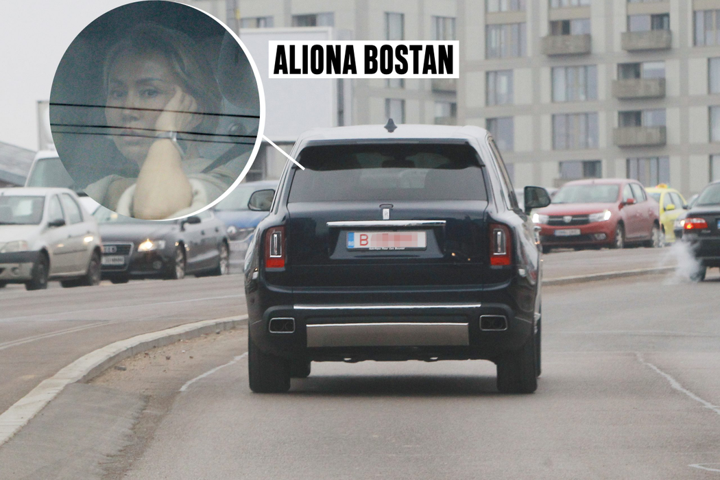Aliona Bostan a făcut senzație cu noul ei bolid de lux, un Rolls Royce Cullinan cu numere roșii, de 400.000 de euro