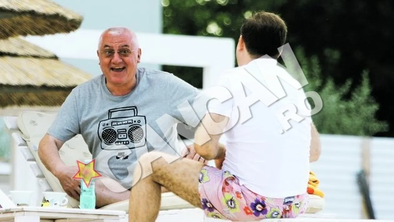 Seful LPF s-a relaxat la mare. Mitica a facut fete-fete pe litoral