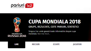 Cel mai modern site dedicat Campionatului Mondial a fost lansat!