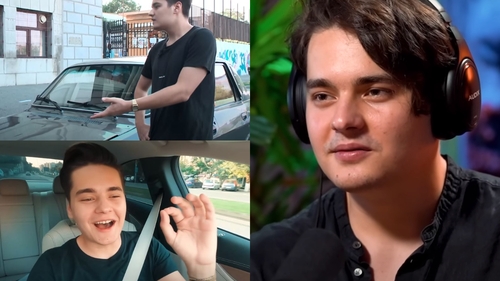 Selly rememorează viralul cu mașina de 100.000 de euro și Dacia 1300 la BAC: „Am trecut demult de etapa de a epata” + Ce a spus tatăl vloggerului