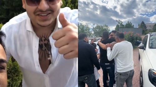 Ireal! Cum au fost aşteptaţi acasă cei trei fii ai Sidoniei, după crima de la Padina. Imagini sfidătoare: "Bine v-am găsit"