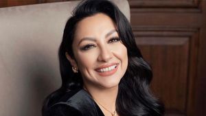 Ipostaza obraznică în care Andra Măruță a fost filmată: „Și mă vede socră-miu așa?”. Imaginile au fost surprinse într-o pauză la „Românii au talent”