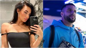 Soția fundașului de la Manchester City, însărcinată pentru a 5-a oară! Fostul fotomodel arată demențial la 34 de ani