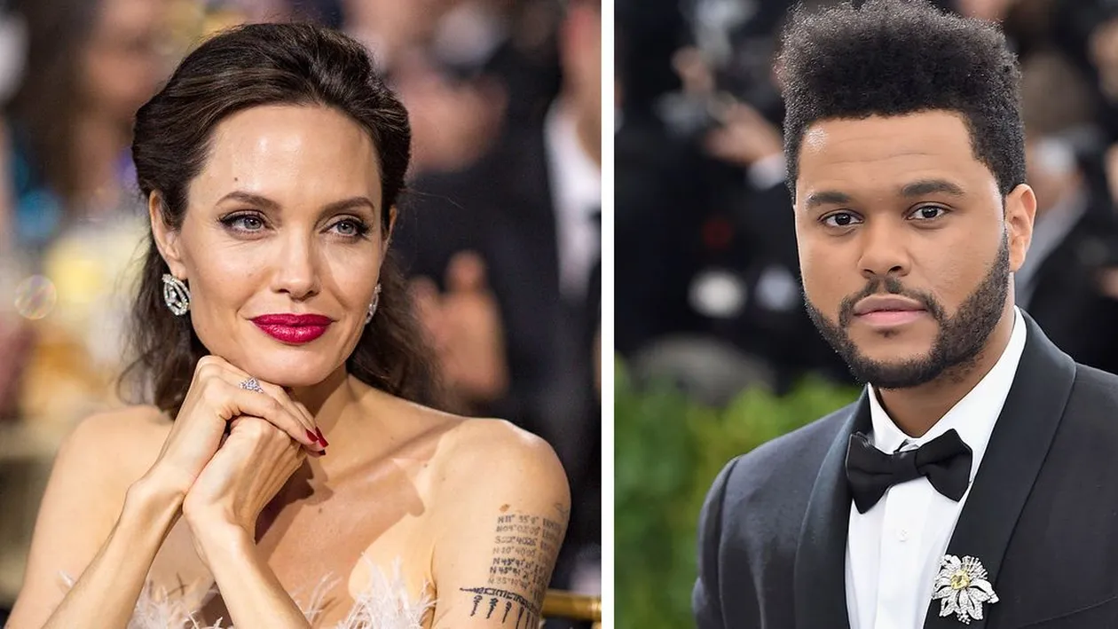 Angelina Jolie, surprinsă la o cină romantică cu The Weeknd