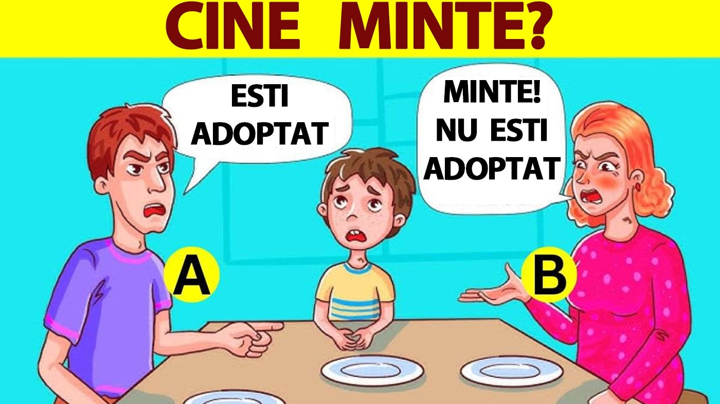 TEST IQ | Cine minte: Bărbatul sau femeia?