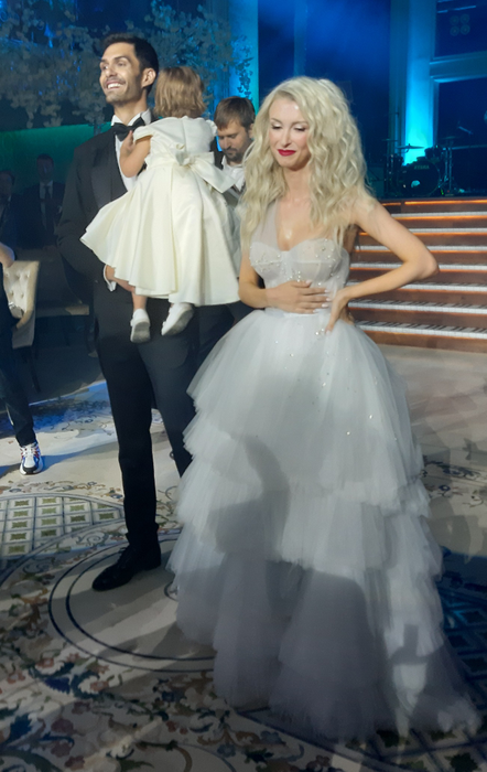 George Burcea și Andreea Bălan, la nunta lor (Foto: CANCAN.RO)
