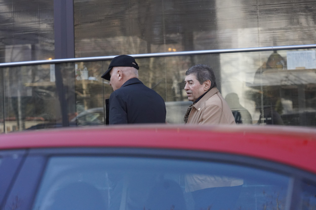Mihail Vlasov și Costel Bucur își iau rămas bun (Foto: CANCAN.RO)