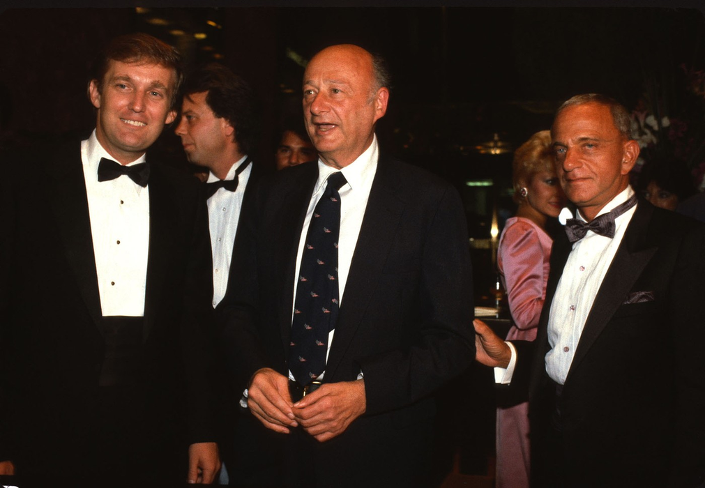 Donald Trump alături de Ed Koch. Sursa foto: Profimedia