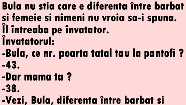 BANC | Bulă și diferența dintre bărbați și femei