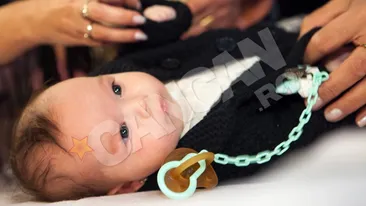 Dan Cruceru si-a botezat fetita, pe Sophia Maria!