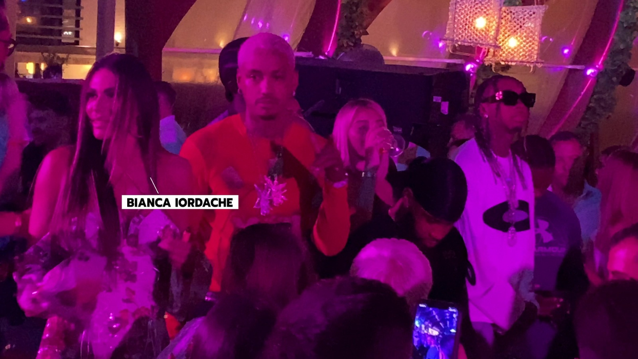 Bianca a încercat să îi atragă atenția lui Tyga, dar fără succes