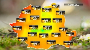 Prognoza meteo 11 august 2018: Temperaturi foarte ridicate în toată țara