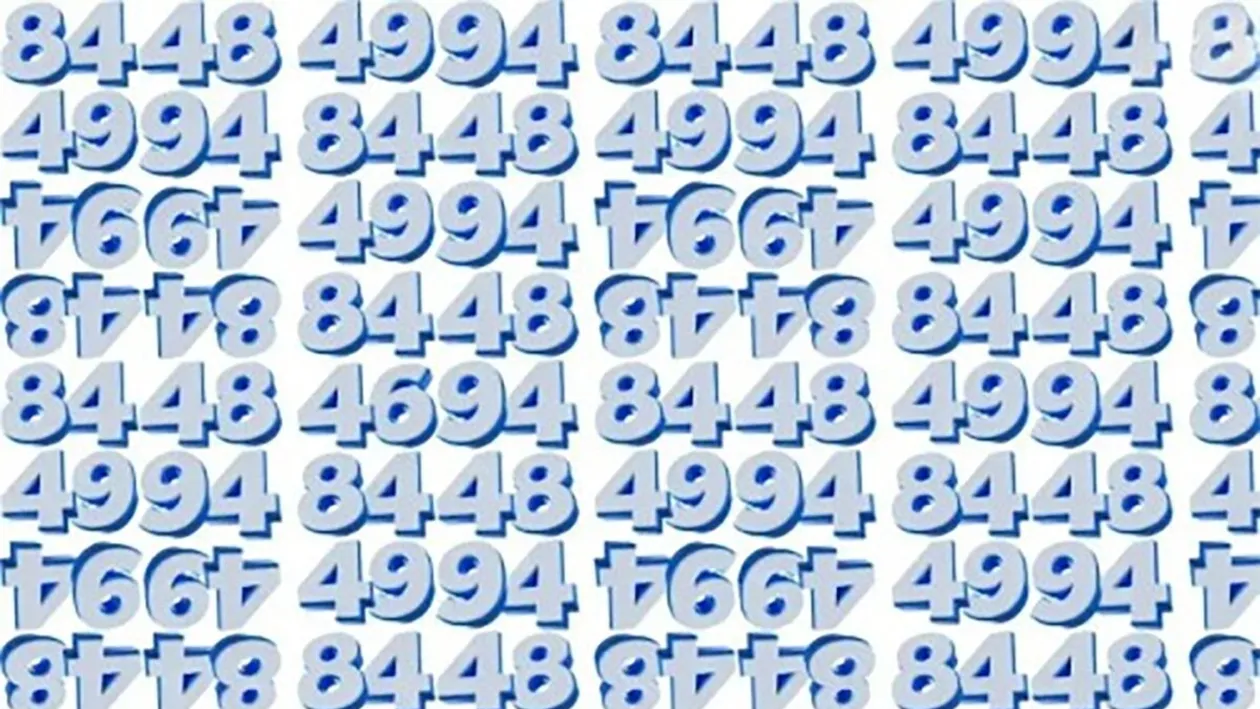 Test de logică | Descoperiți numărul 46! Geniile reușesc în 9 secunde
