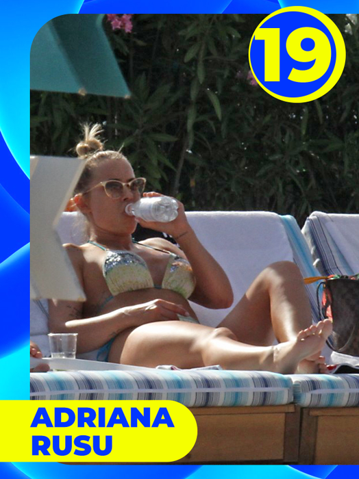 TOP 30 de vedete care au găsit soluţia perfectă împotriva caniculei! Roxana Vancea, Monica Gabor sau Laura Cosoi, show cu îngheţată şi… 