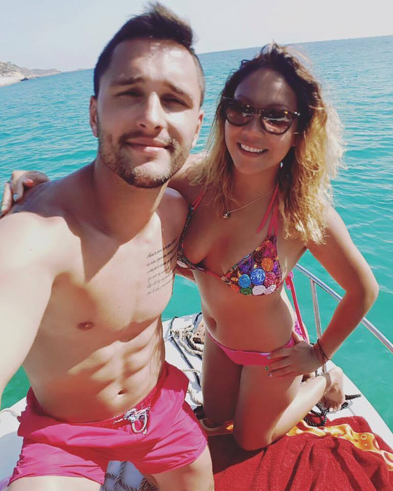 Florin Andone, împreună cu iubita lui