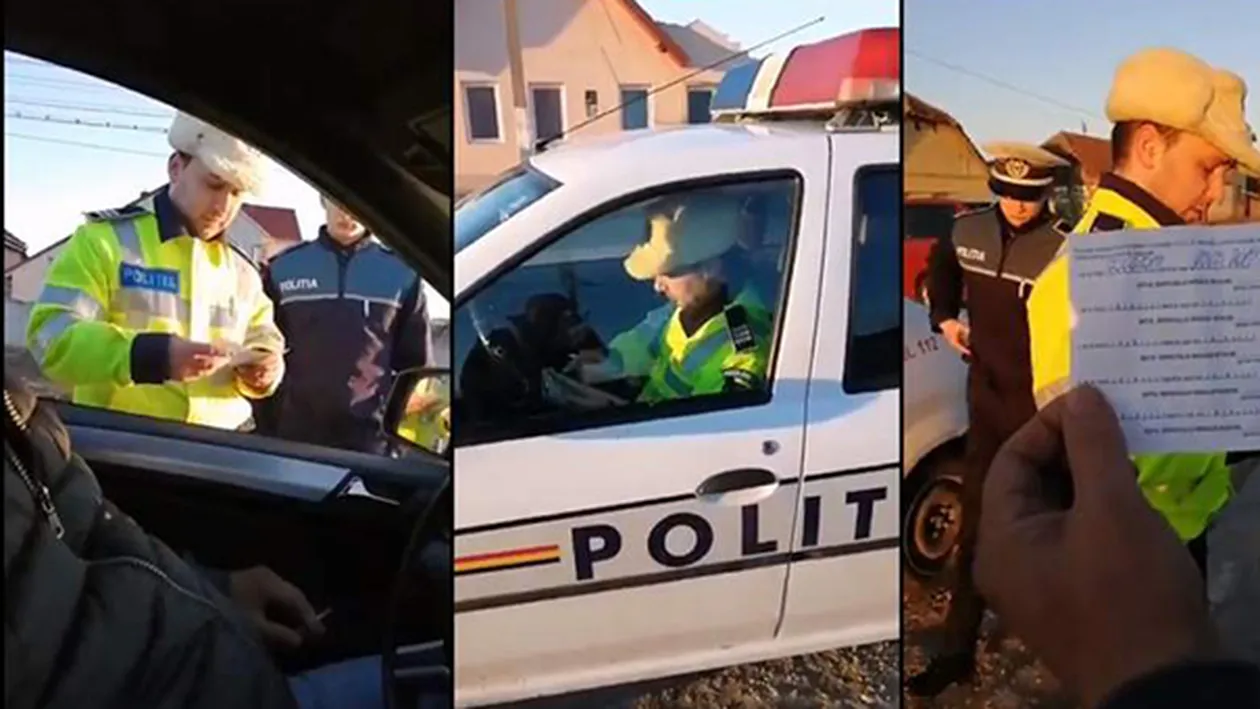 Scene incredibile la Recaș. Doi polițiști de la Circulație au fost umiliți, live, pe Facebook | VIDEO