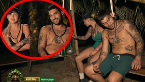 Primul cuplu de la Desafio! Ian și Delia, atingeri discrete în crucea nopții