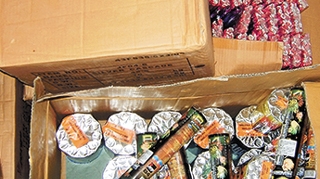 Materiale pirotehnice ilegale de 50.000 de euro, capturate in Ilfov