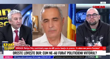 Ce spune Oreste despre anularea alegerilor din România: „Ultima soluție luată vreodată în democrație.” Dezvăluiri inedite la Dan Diaconescu Direct