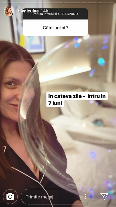Însărcinată în 6 luni, Tily Niculae a pozat topless. Actrița a mărturisit ziua exactă în care va naște