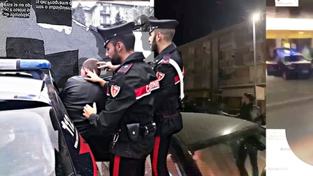 Mafioți din România, prinși în Italia când încercau să încaseze o taxă de protecție de 50.000 €. Cum și-au filmat propria arestare