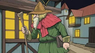 Provocarea vizuală a zilei | Găseşte lampa din imagine, care îl ghidează pe bătrân. Doar cei mai inteligenţi se descurcă în 4 secunde